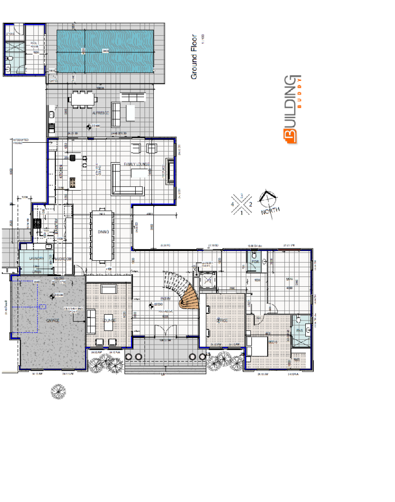 Luxury Acreage House Plan