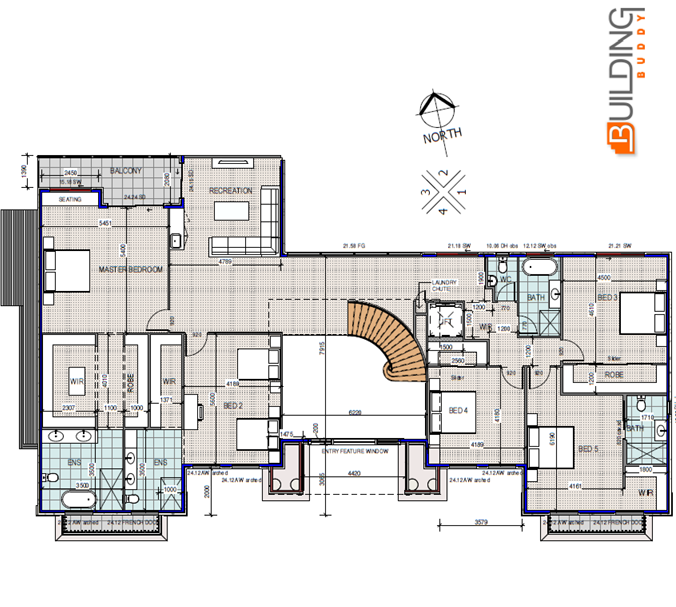 Belmont Luxury Acreage House Plan